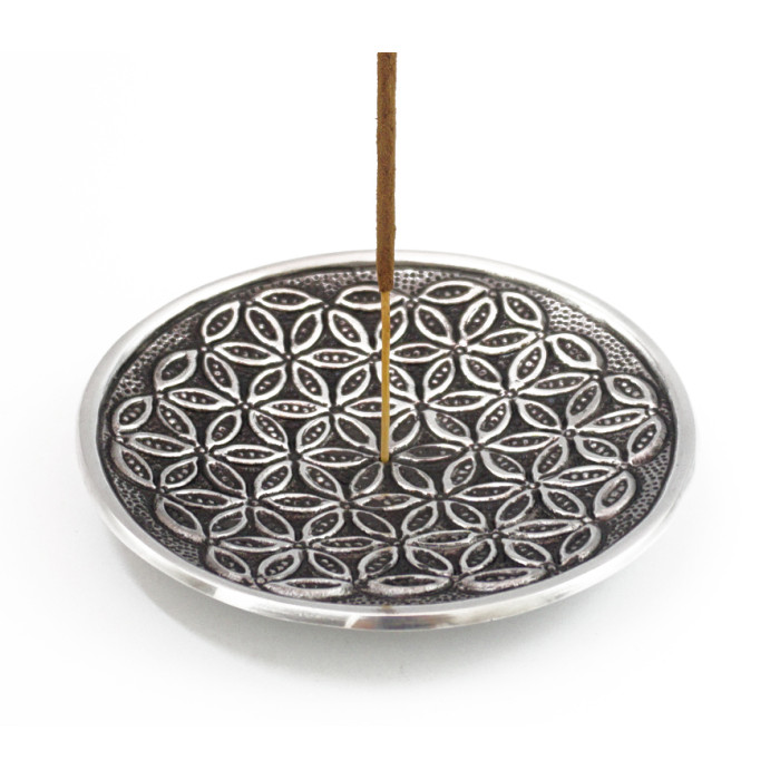 Incense Stick Stand Flower of Life Plate DH-210