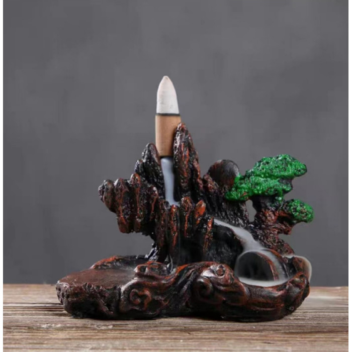 Backflow Incense Burner "Mountain pine"