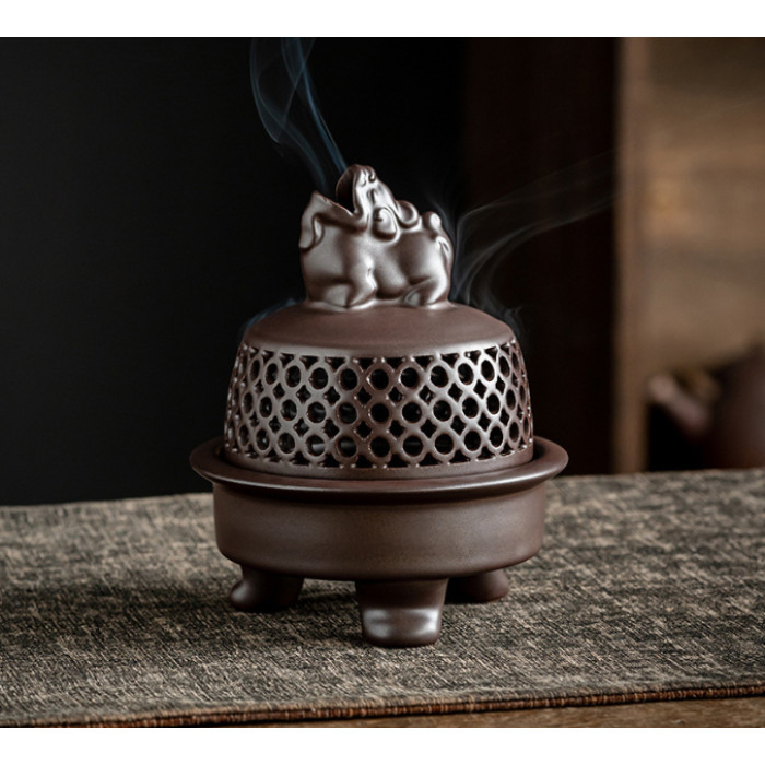 Incense Burner Piyao No. 165 Brown