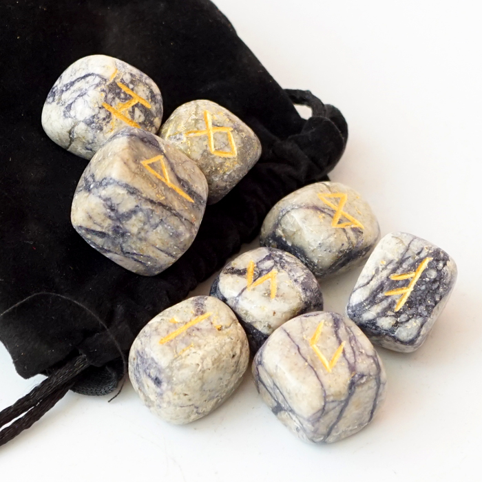Runes from Charoite