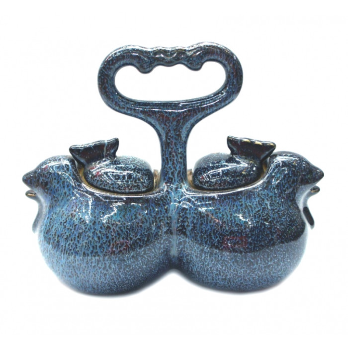 Ceramic teapot Mandarin ducks 180ml.