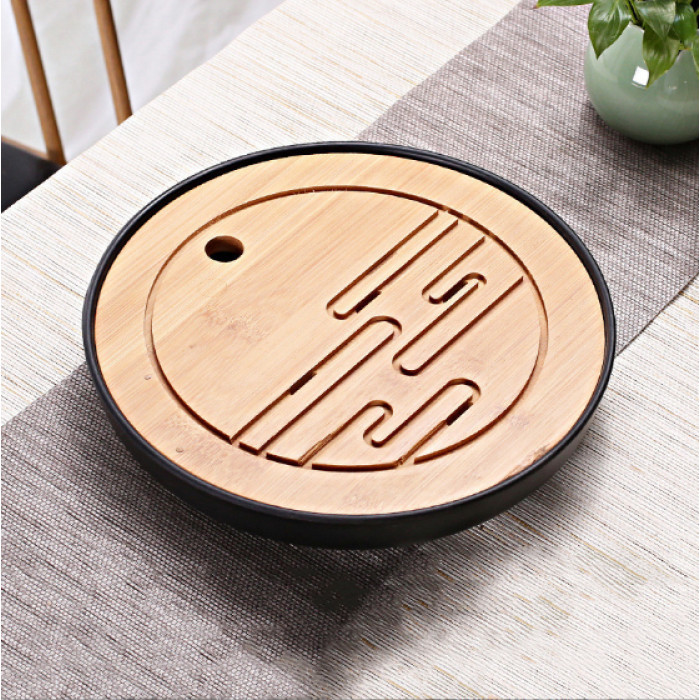 Chaban round Mist Black