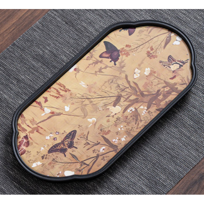 Chaban for the Gongfu Cha tea ceremony "Butterfly" oval