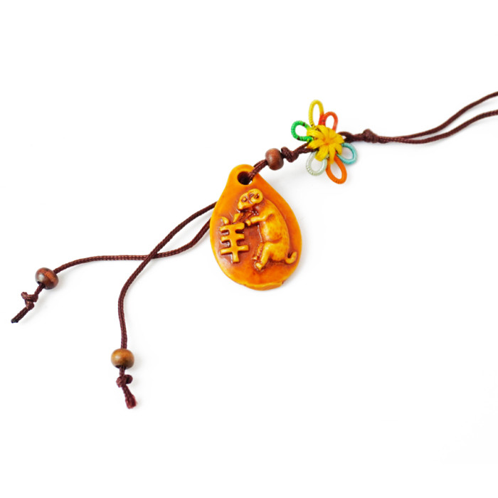 Keychain Feng Shui Drop Ram plastic
