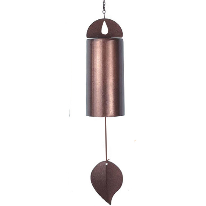 Bell Wind Chime Cylinder Bronze