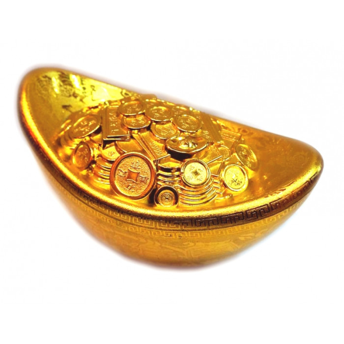 Cup of wealth. Plastic
