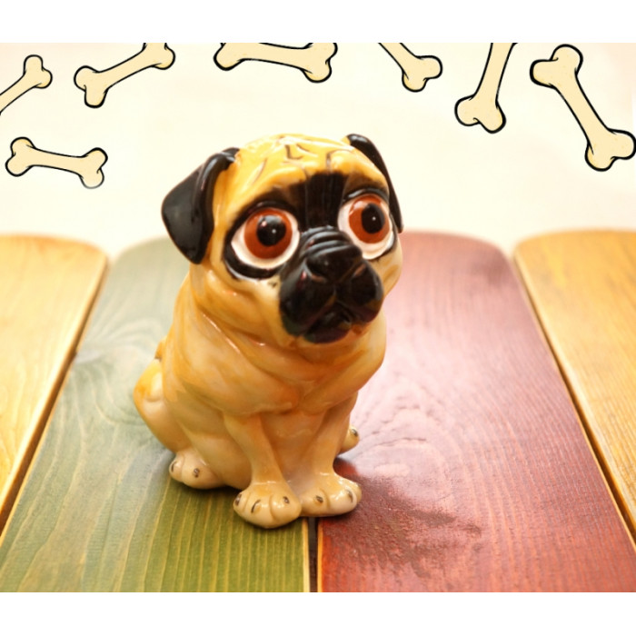 Doggy - piggy bank polymer
