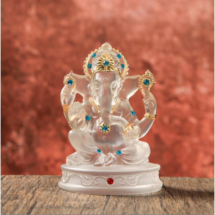 The Ganesha figurine is a symbol of a successful start to business