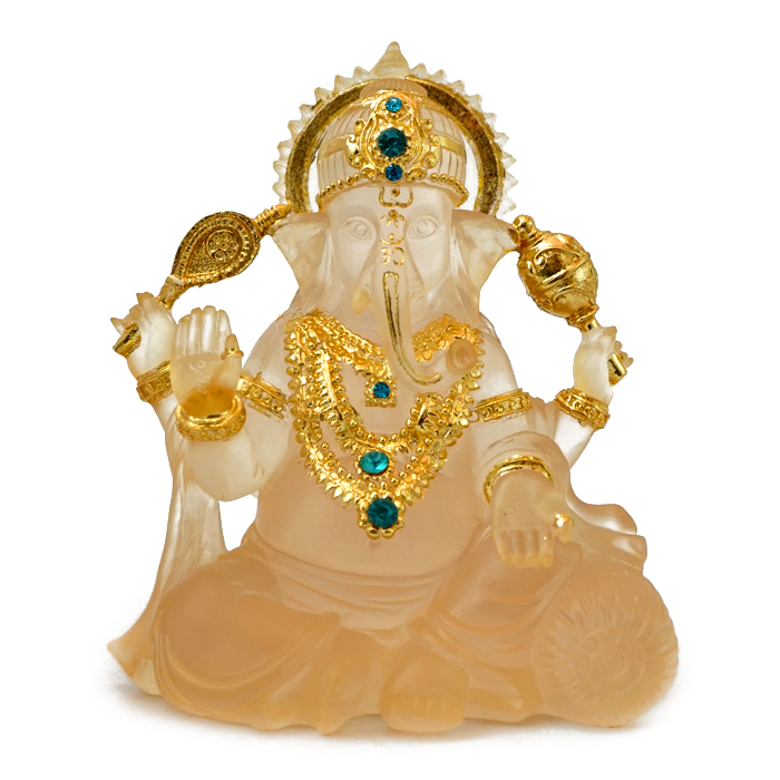 Ganesh figurine is a symbol of success in business