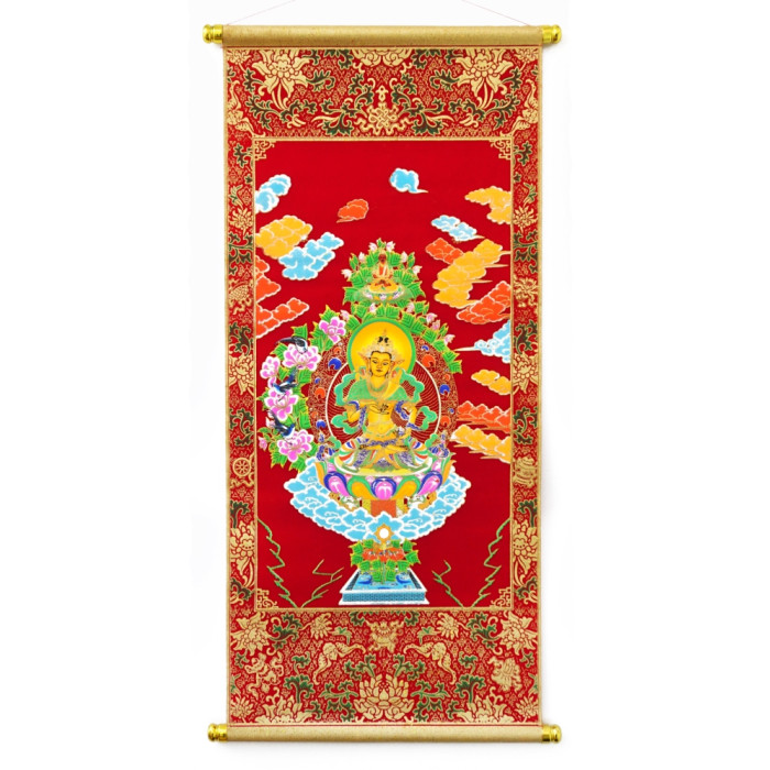 Scroll Buddhist Gods Vajrasattva No. 9