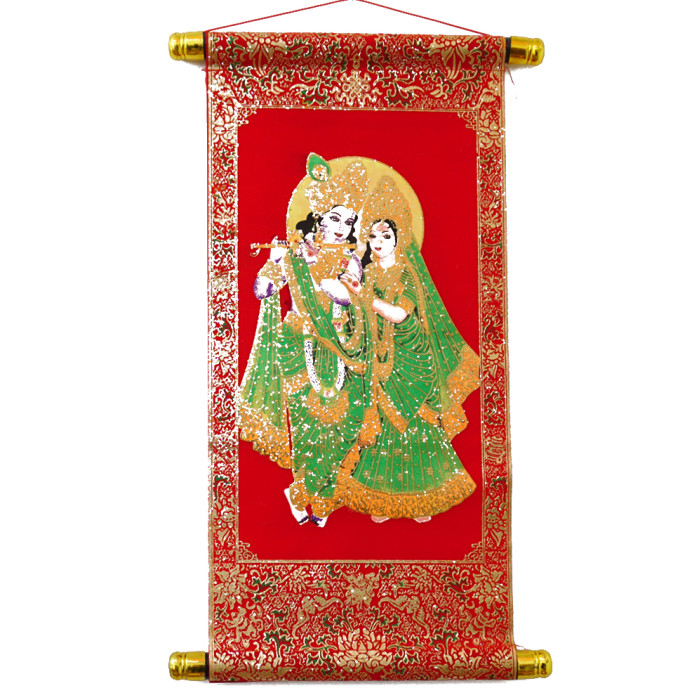 Feng Shui Scroll №S032 Radha with Krishna