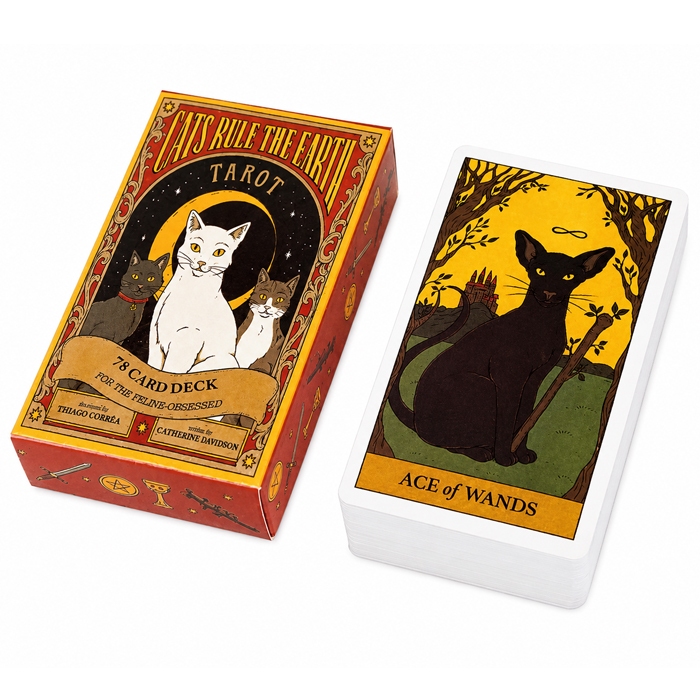 Карти Таро Кішки Правлять Землею (Cats Rule the Earth Tarot)