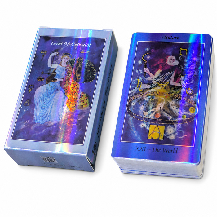 Карты Небесное Таро голография (Tarot of Celestial)